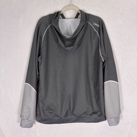 UNRL SilkSeries MN Hockey Grey Hooded Pullover Sweatshirt Men's Large - Picture 10 of 13
